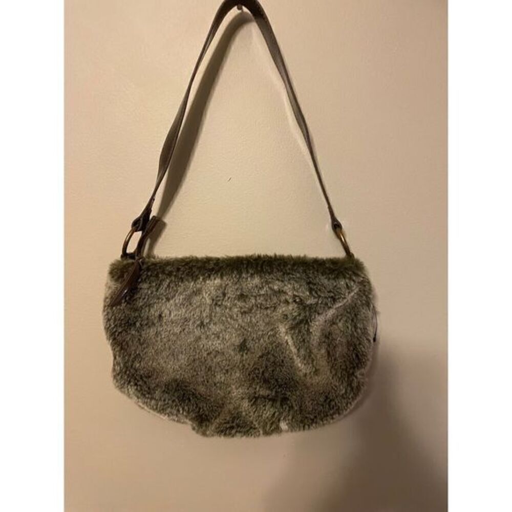 HOBO International Faux Fur Shoulder Bag